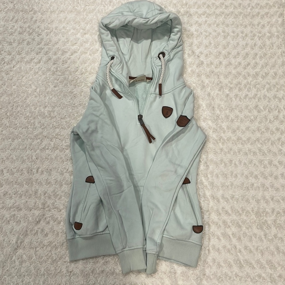 Wanakome light blue hoodie. Size M